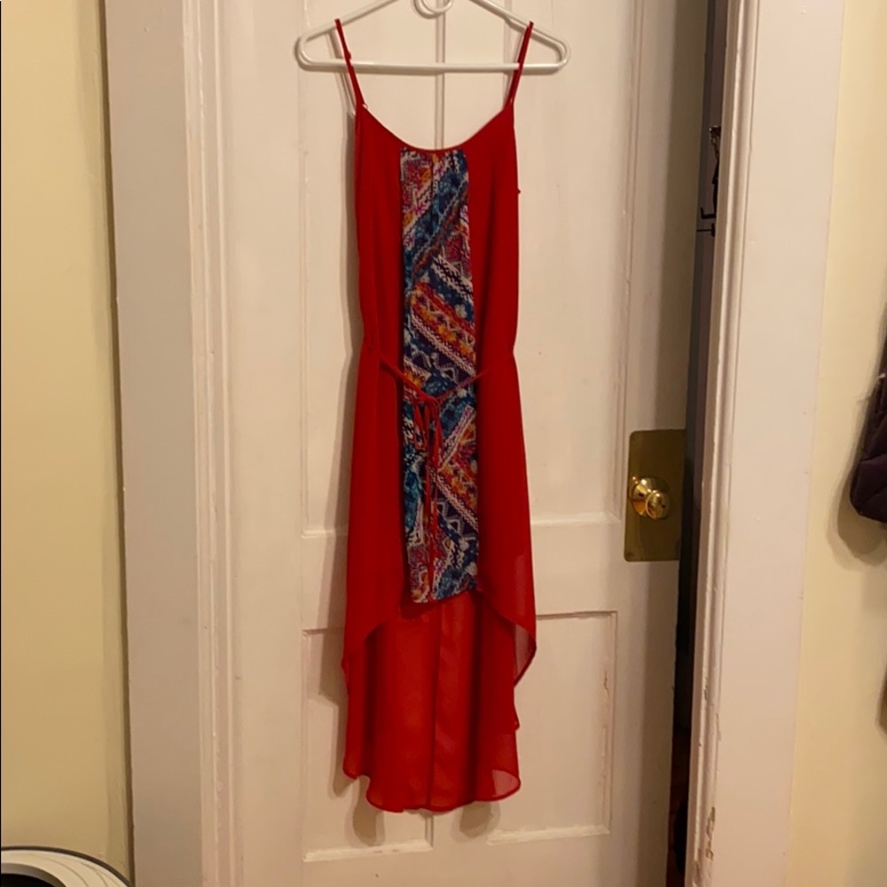 Love Reign Red High Low Dress